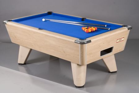 Supreme Winner Oak Pool Table